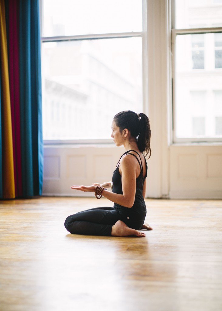 Yoga Sequence for Gratitude: Hero's Pose with Open Hands