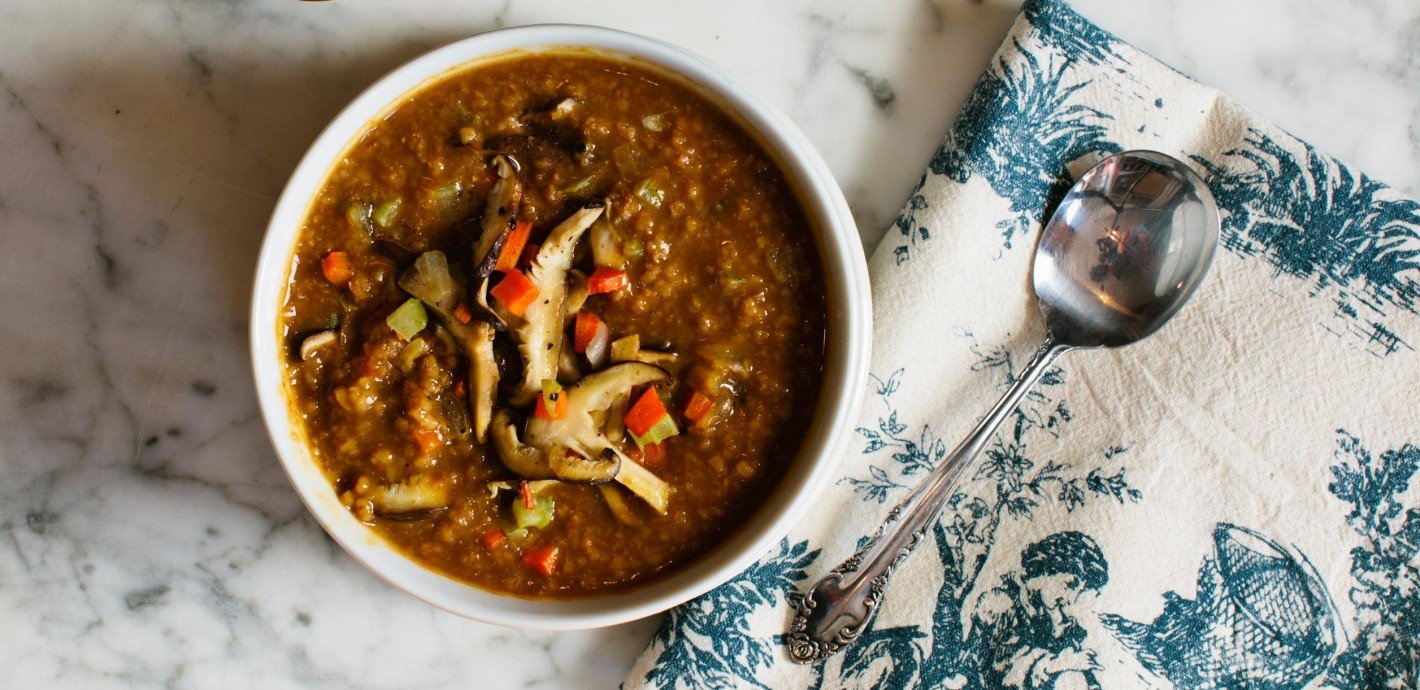 Shiitake Mushroom Barley Soup Sonima